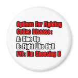 Celiac Disease Fighting Options Fridge Magnets