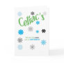 Celiac Snowflakes Greeting Cards