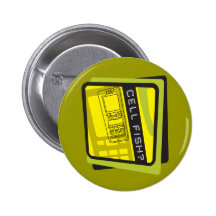 Cell Fish Pinback Button