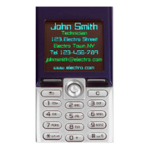 Cell Phone Business Card