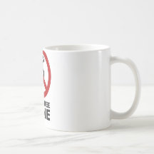 Cell Phone Free Zone Kaffee Haferl