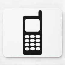 Cell phone mouse pads