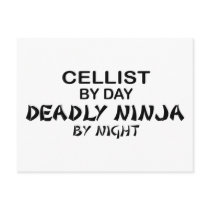 Cellist Deadly Ninja by Night