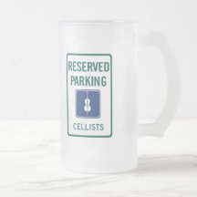 Cellists Parking Mug