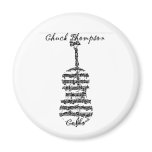 cello 3 fridge magnet