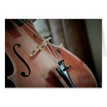 Cello Blank Card
