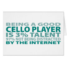 Cello Player 3% Talent Cards