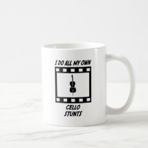 Cello Stunts Coffee Mug