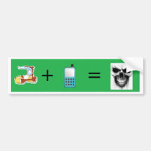 cellphone death bumper stickers