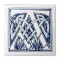 Celtic A Monogram tiles