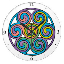 Celtic Art Clock