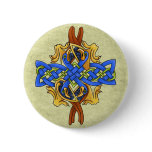 Celtic Birds Button