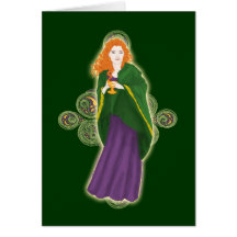 Celtic Card Grail Maiden #2