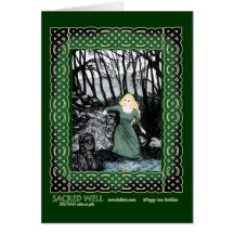 Celtic Card, Sacred Well Design #1