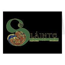 Celtic Card, Slainte Design