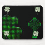 Celtic clovers! mousepads