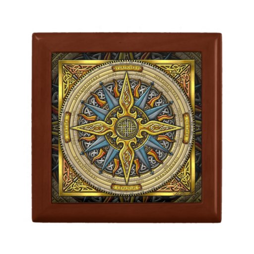 Celtic Compass Gift Gox Jewelry Boxes