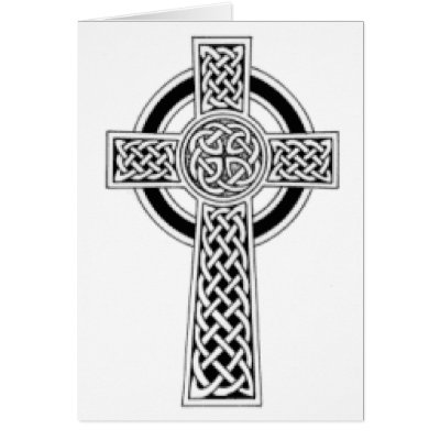 Celtic Cross 1 Greeting Card by fstasu60