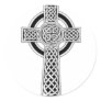 Celtic Cross 1 Round Stickers