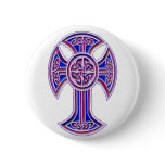 Celtic Cross 2 Purple Pin