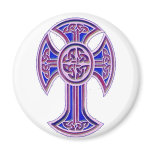 Celtic Cross 2 Purple Magnets