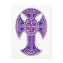 Celtic Cross 2 Purple Post Cards