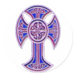 Celtic Cross 2 Purple stickers