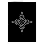 Celtic Cross 5 Black Card