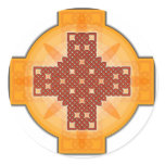Celtic Cross 9 stickers
