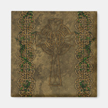 Celtic Cross and Celtic Knots Magnet