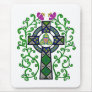 Celtic Cross and Vines Mousepads