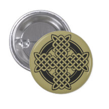 Celtic Cross Button