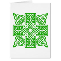 Celtic cross Card