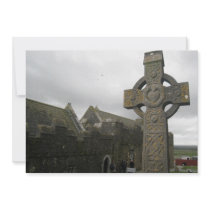 Celtic Cross, Cashel, Ireland Custom Invitation