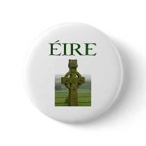 Celtic Cross Eire Irish Shirts and gifts Pinback Button