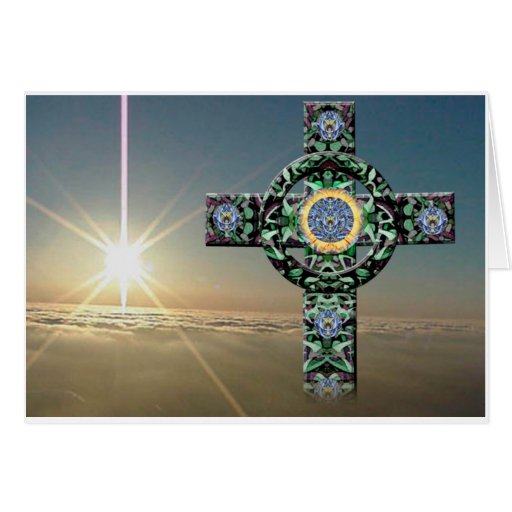 celtic cross greeting cards