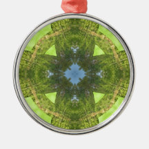Celtic Cross of Greenery! Christmas Tree Ornament