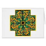 Celtic cross- snakes colours