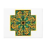 Celtic cross- snakes colours