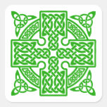Celtic cross Square Sticker