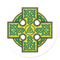 celtic cross sticker