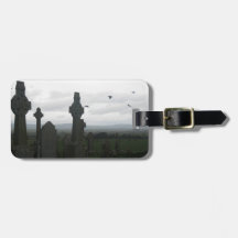 Celtic Crosses, Rock of Cashel, Ireland Bag Tags