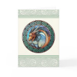 Celtic Dragon Design Greeting Card