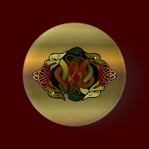 Celtic Dragon Ornament buttons