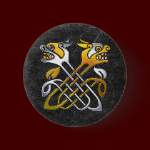 Celtic Dragons buttons