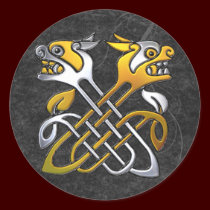 Celtic Dragons stickers