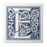 Celtic E Monogram Tiles