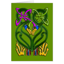 CELTIC FANTASY BIRD Design Cards