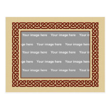 Celtic frame Postcard