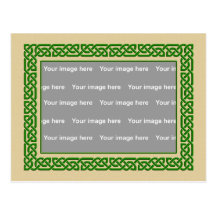 Celtic frame Postcard
